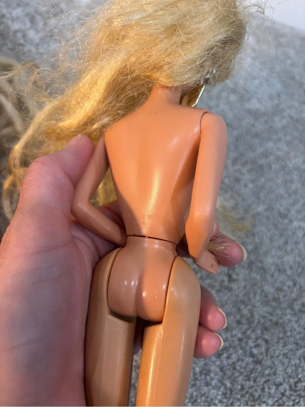 Lot of 3 Vintage Barbie Dolls Mattel Skipper Blonde Hair Blue Eye 1960s to 1990s
